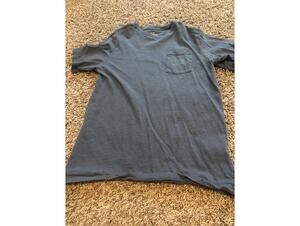 Vineyard Vines Boys Blue Cotton Pocket Tee L Casual Comfort